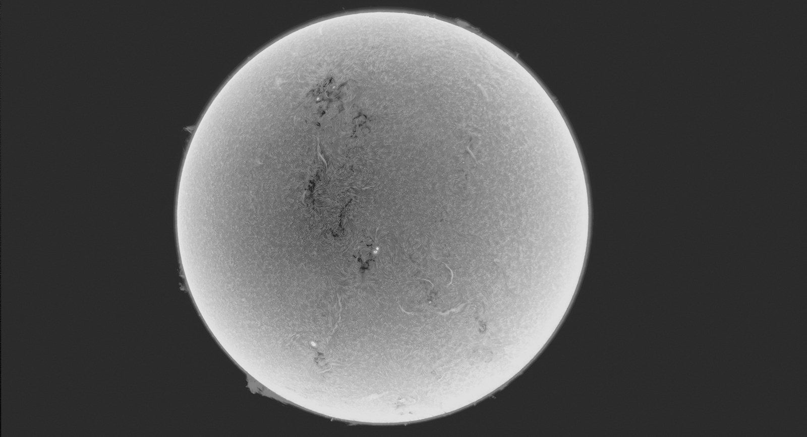 solar observation and photography in Whitelight and H-alpha by Lucas Gatsas